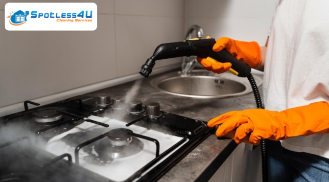 Professional oven cleaning